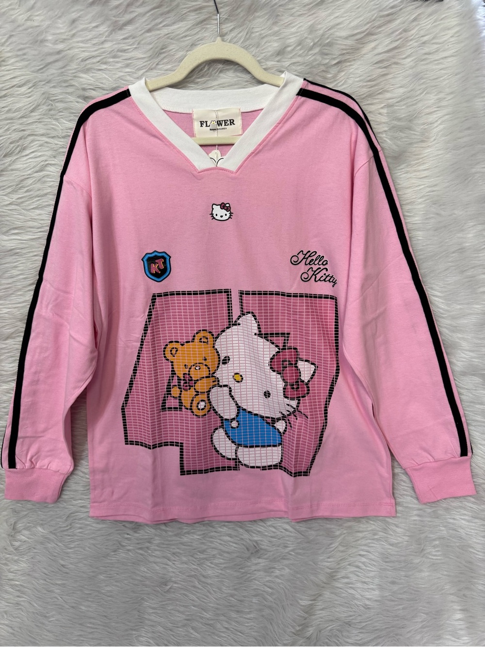 Hello Kitty Pink Long-Sleeve Top